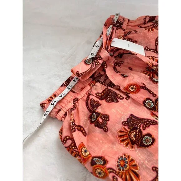 New A.L.C. Size 12 Barrett Shorts Sandstone Multi